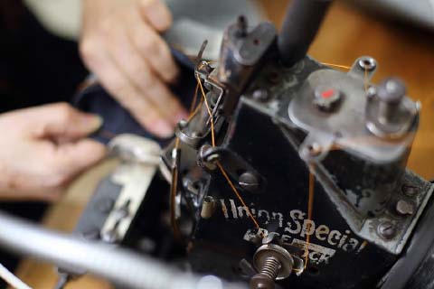 国内縫製技術の伝承