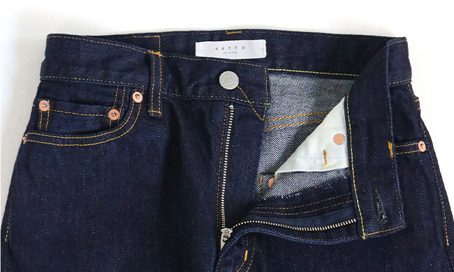 SETTO】CTX-023L / 12oz SELVAGE HIGHWAIST JEANS | デニム研究所 by