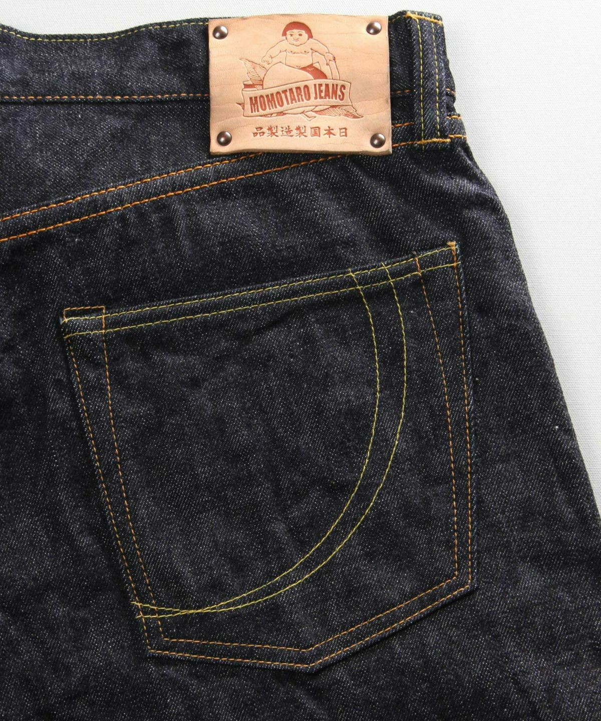 桃太郎JEANS】G019-MZ 銅丹特濃クラシックストレート ジッパーフライ  