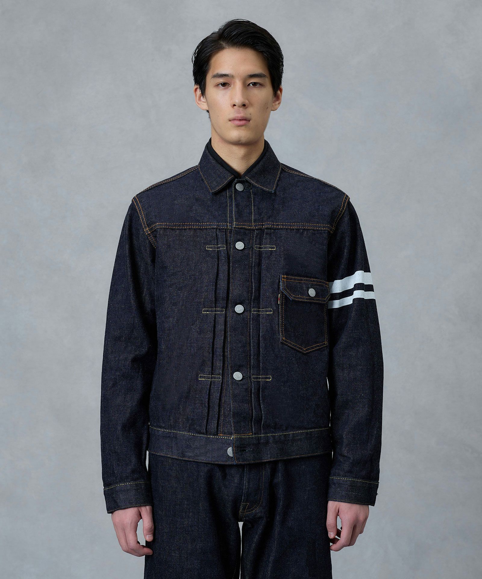 桃太郎JEANS】1105SP出陣 シングルポケットデニムジャケット | デニム 
