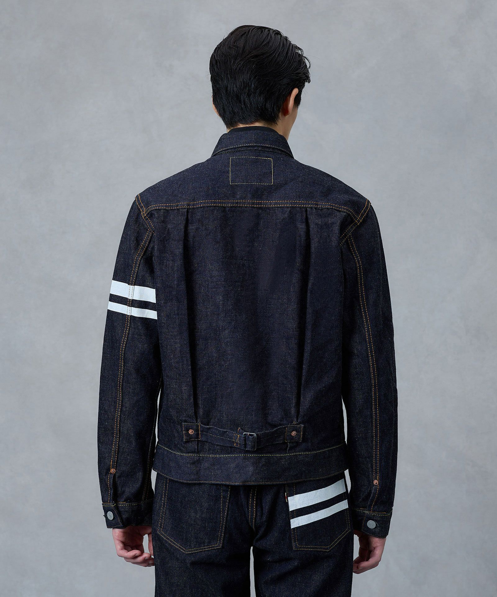 桃太郎JEANS】1105SP出陣 シングルポケットデニムジャケット | デニム  