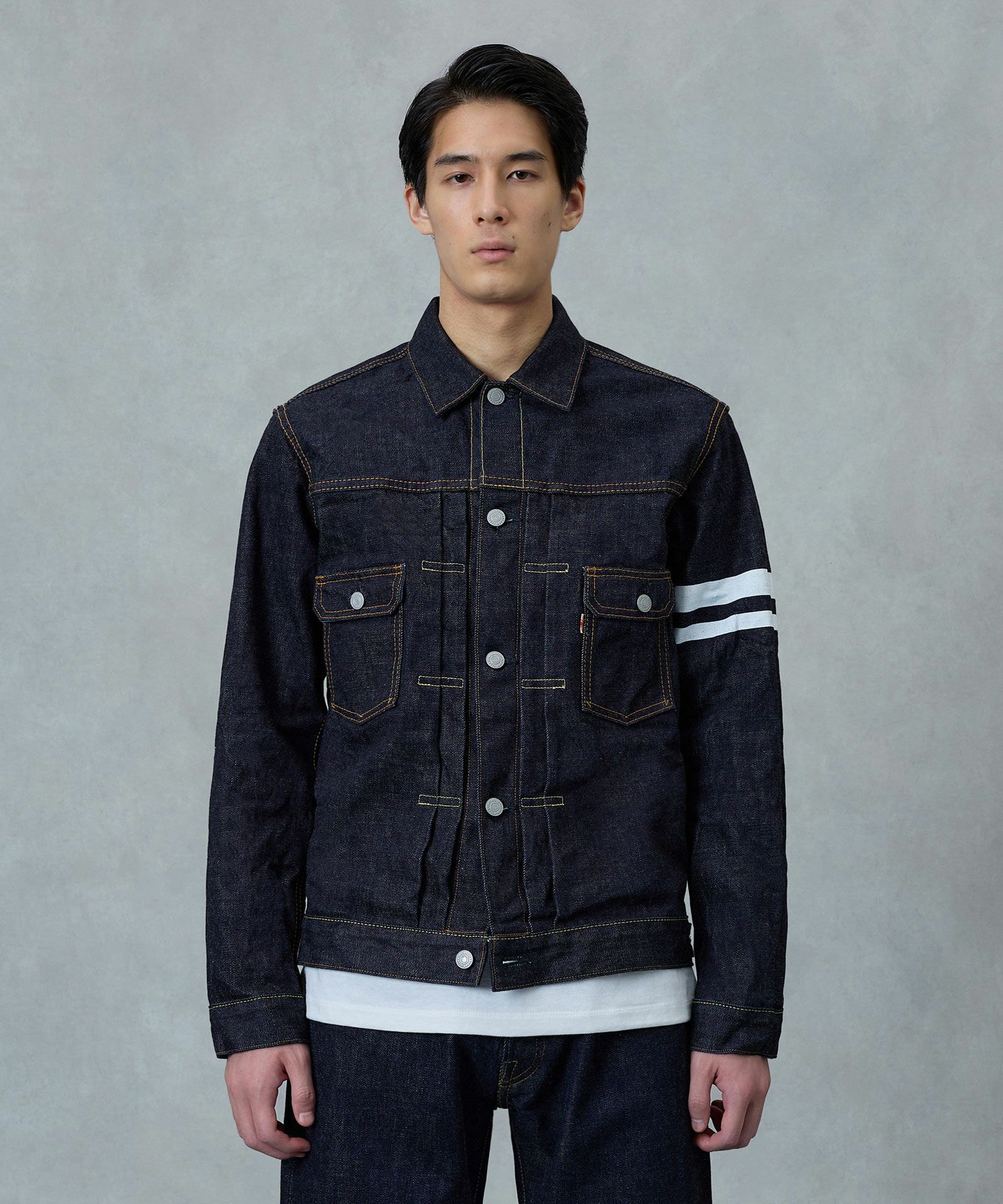 桃太郎JEANS】2105SP出陣 ダブルポケットデニムジャケット | デニム  
