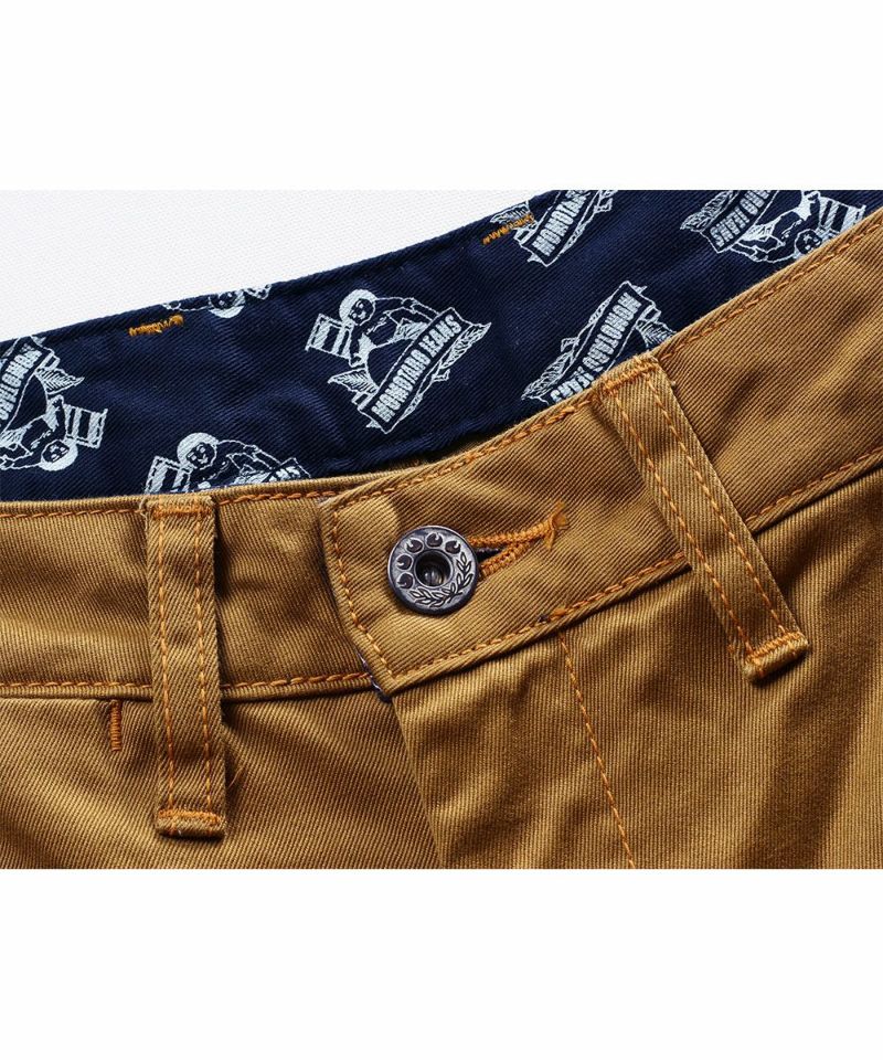 桃太郎JEANS】4160SP/ハイカウント・ウエストポイントワークパンツ（BROWN） | デニム研究所 by JAPAN BLUE  オンラインショップ