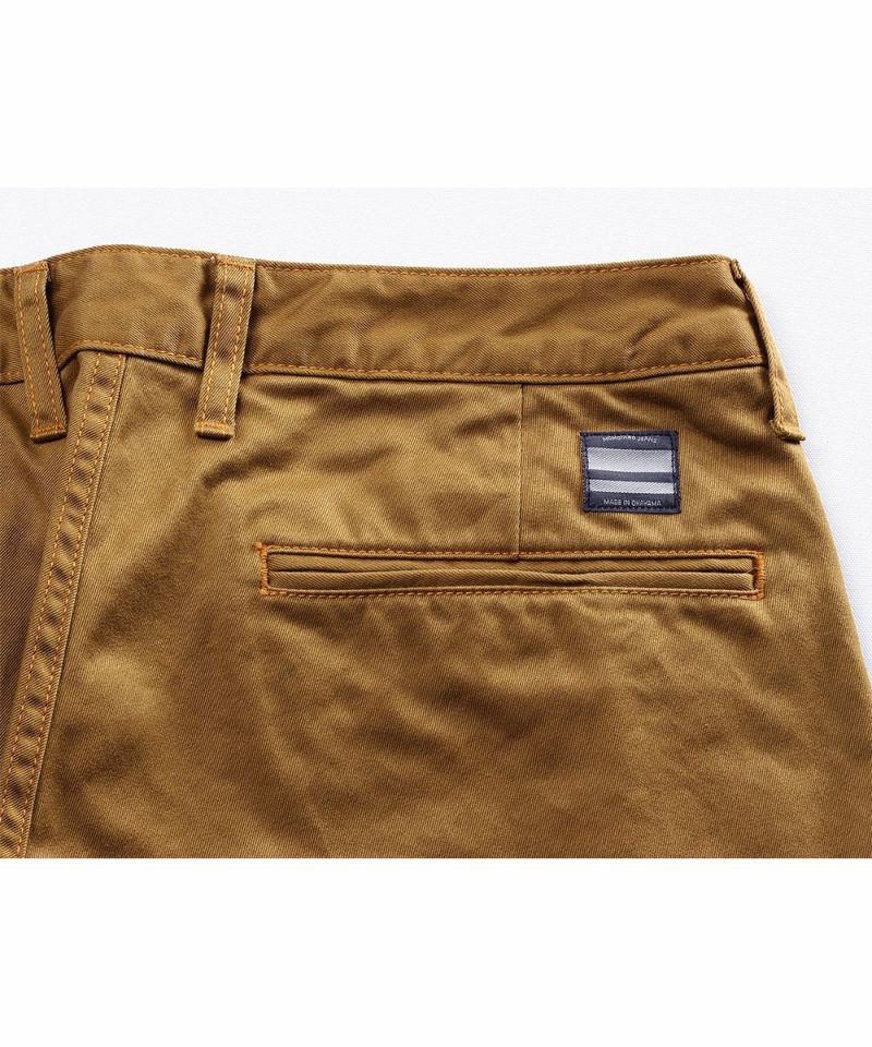 桃太郎JEANS】4160SP/ハイカウント・ウエストポイントワークパンツ（BROWN） | デニム研究所 by JAPAN BLUE  オンラインショップ