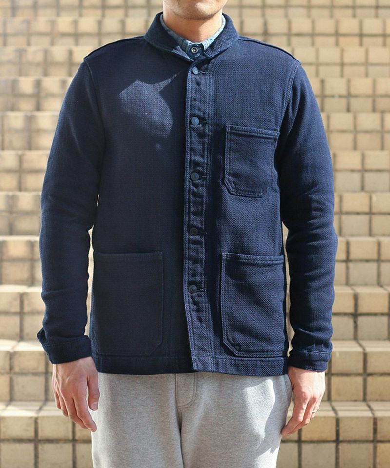 桃太郎ジーンズ MOMOTARO JEANS ドビー USN カバーオールジャケット