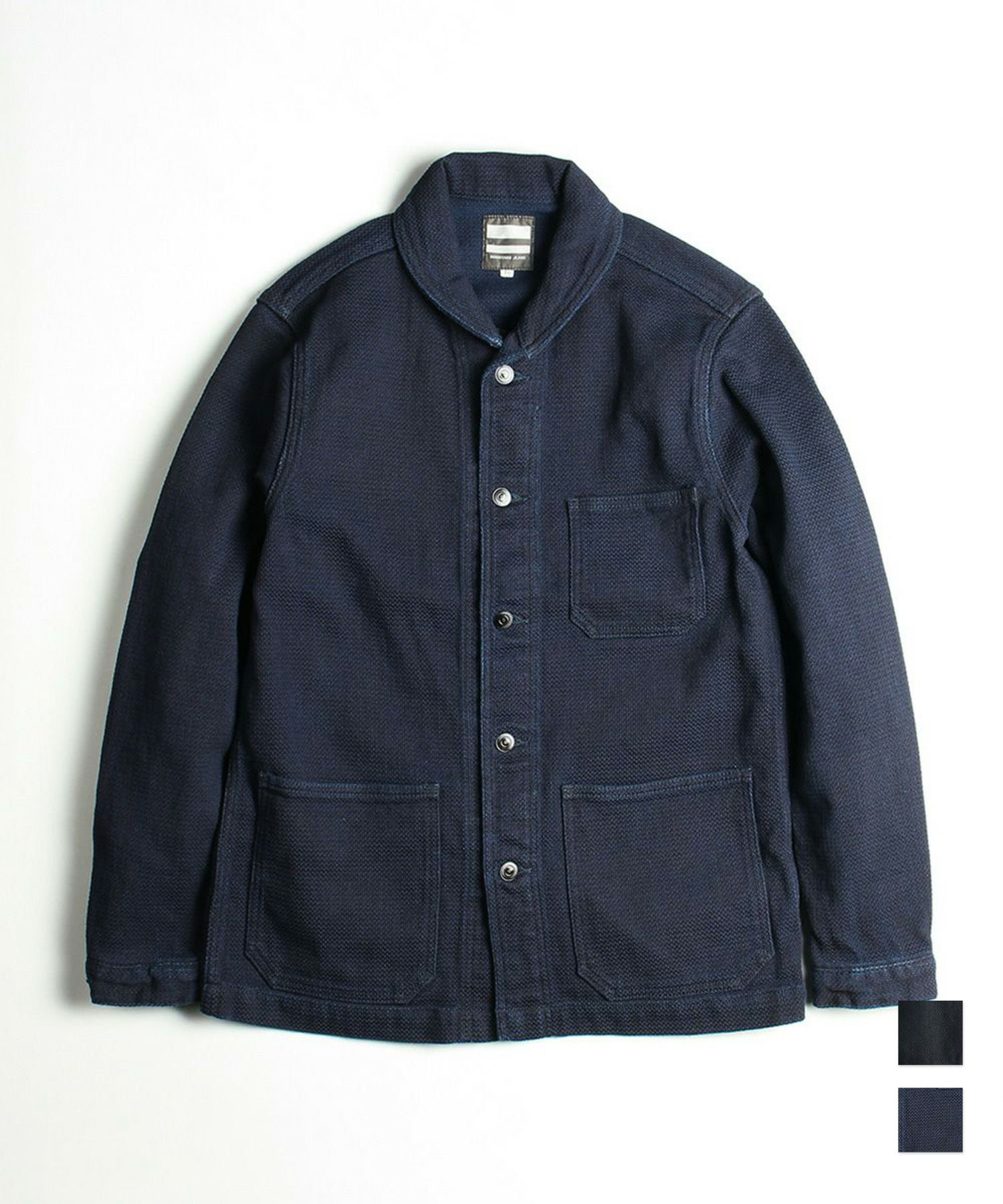 桃太郎JEANS】-再入荷- Dobby Coverall | デニム研究所 by JAPAN BLUE 
