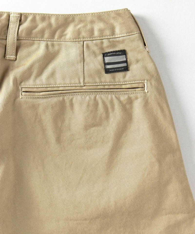 桃太郎JEANS】出陣ハイカウントウエストポイントワークパンツ