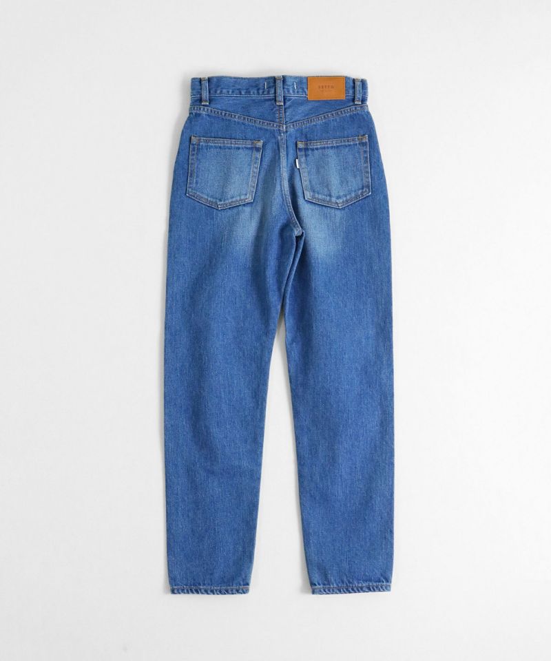 SETTO】CTX-011LV / 12oz SELVAGE TAPERED JEANS VINTAGE WASH