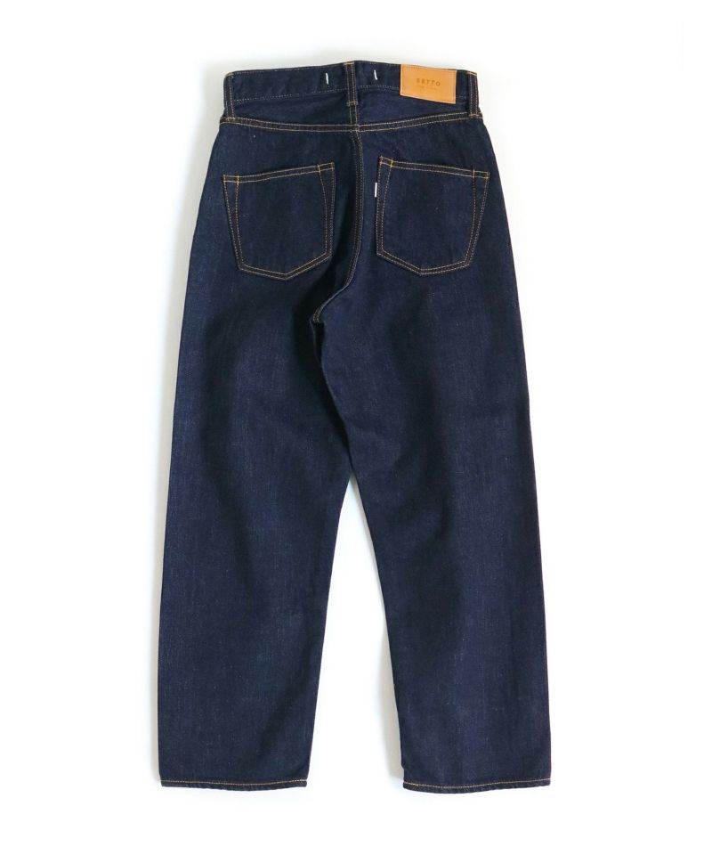 SETTO】CTX-012L / 12oz SELVAGE CROPPED JEANS | デニム研究所