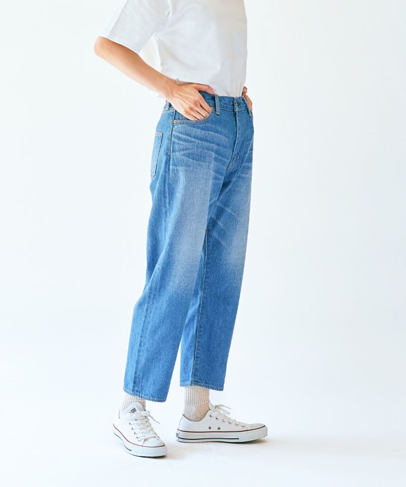 SETTO】CTX-012LV / 12oz SELVAGE CROPPED JEANS VINTAGE WASH 