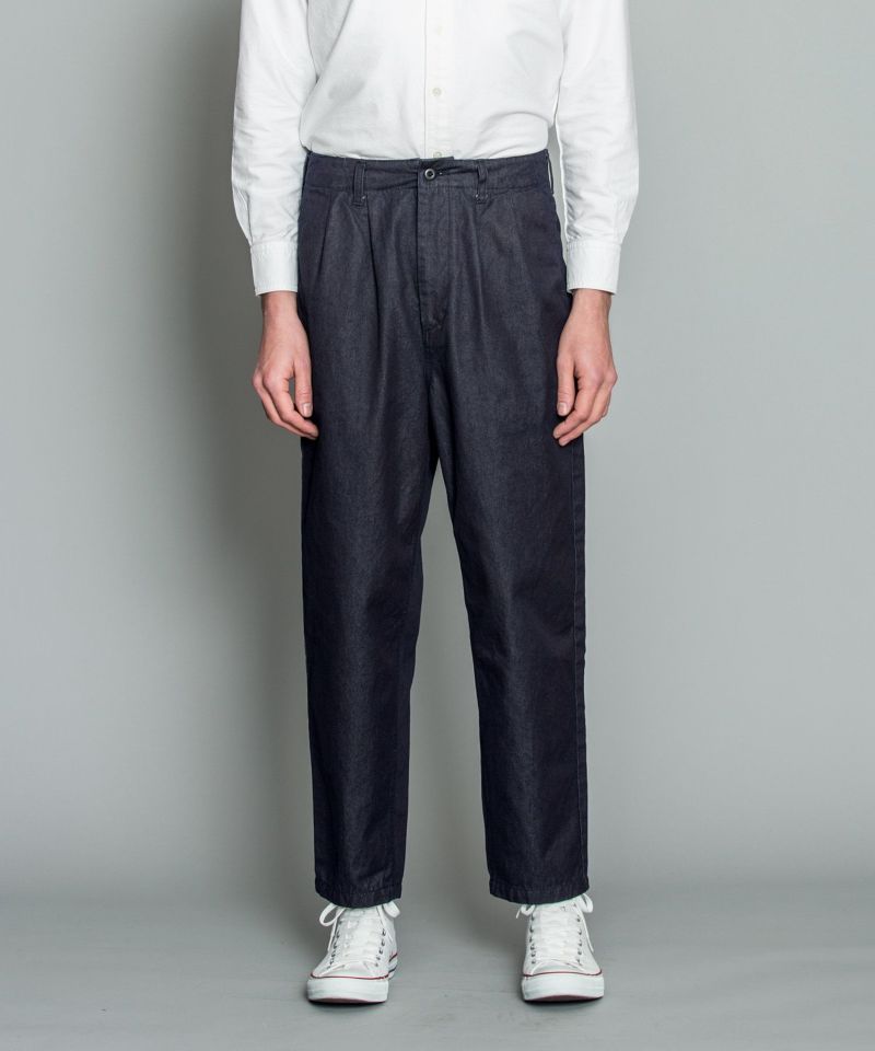 SETTO】CTX-018 / WIDE TAPERED TROUSERS | デニム研究所 by JAPAN