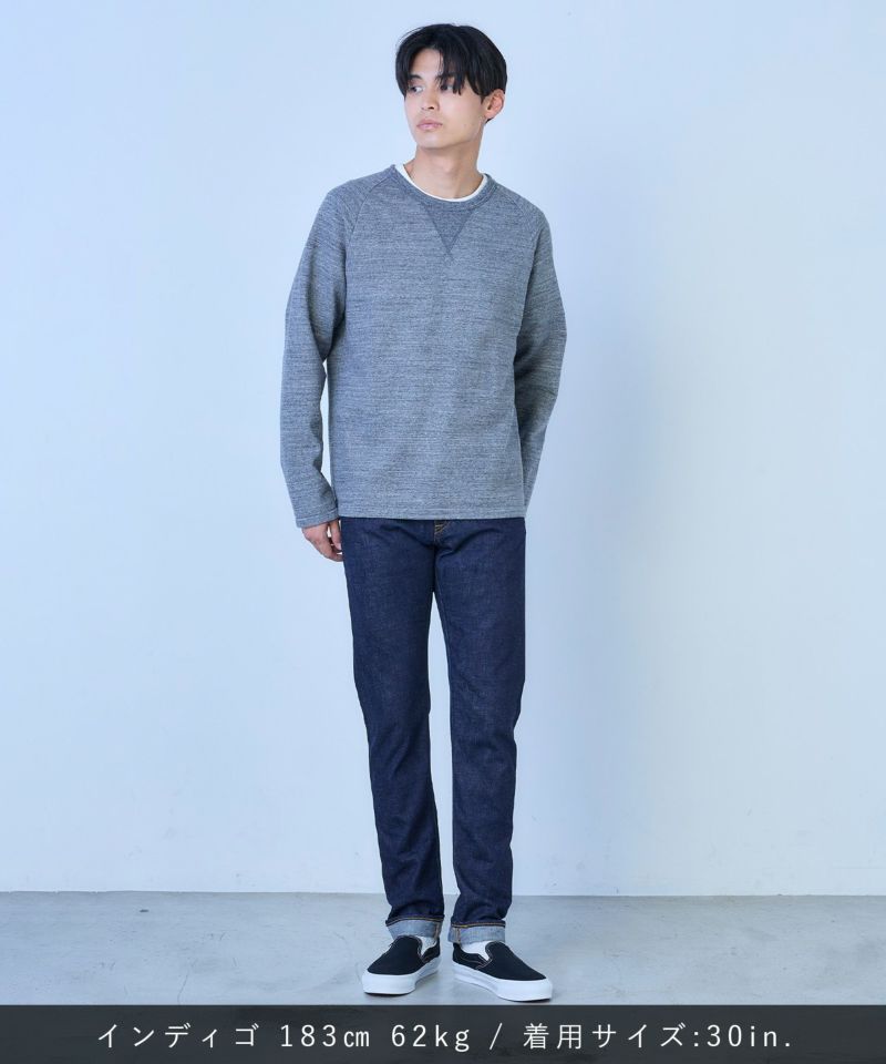 【JAPAN BLUE JEANS】J201 , テーパードモデル , 14.8oz ハードデニム セルヴィッチ