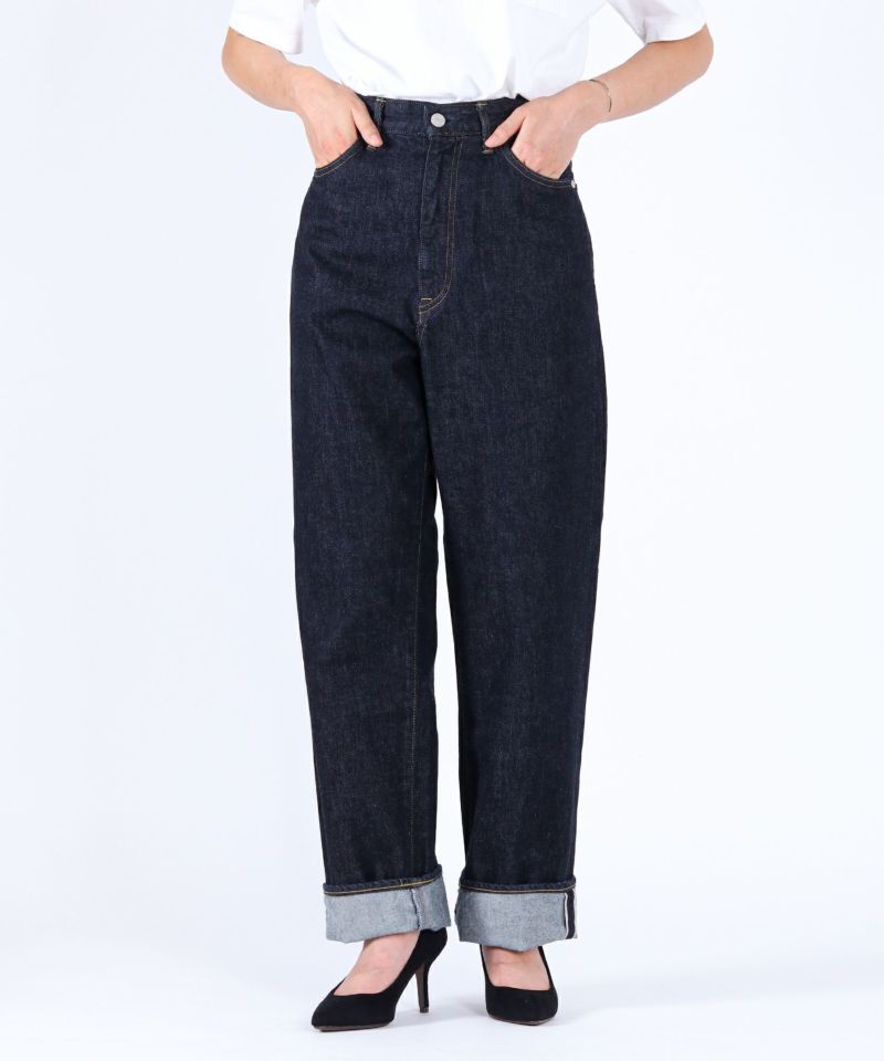 激安店舗 JAPANBLUEJEANSハイウエストストレート 12ozセルヴィッチ