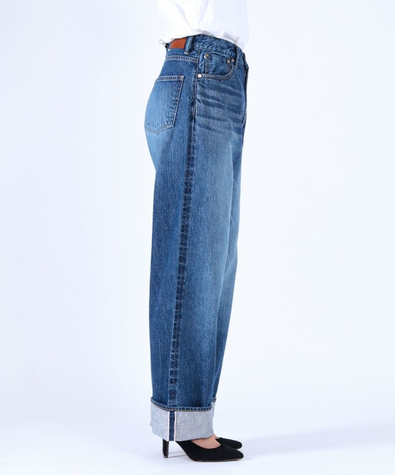 てなグッズや JAPANBLUEJEANSハイウエストストレート 12ozセルヴィッチ