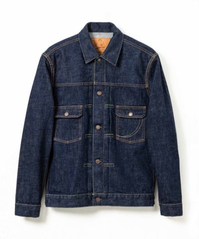 桃太郎JEANS】銅丹レガシィブルー・ダブルポケットデニムジャケット