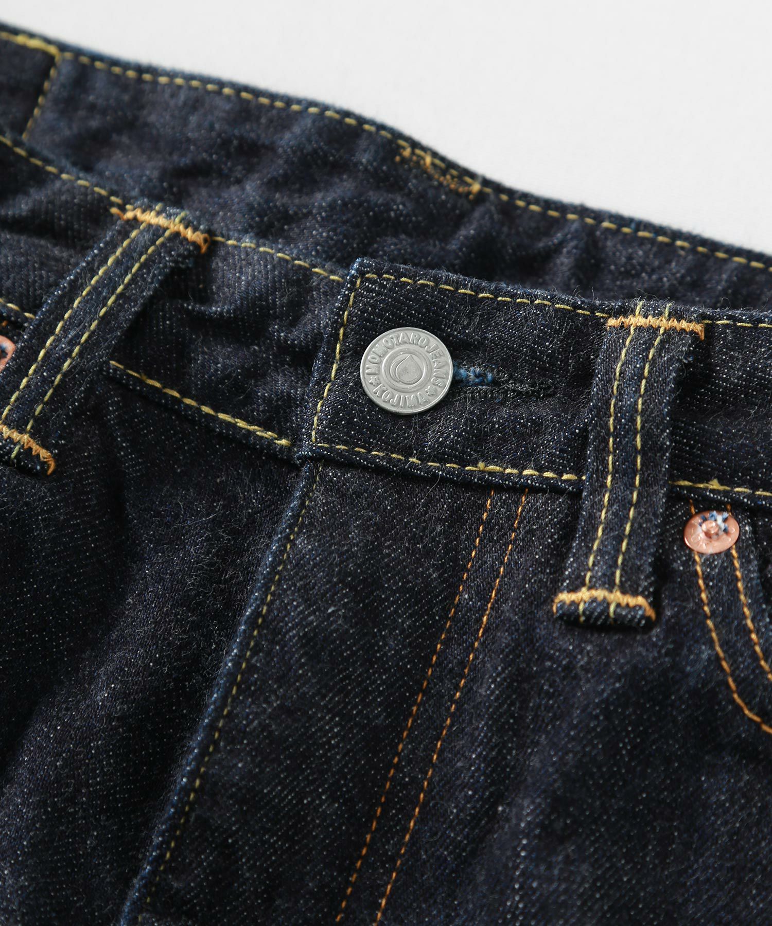 桃太郎JEANS】9005-13SP 13オンス出陣レディースワイドストレート 