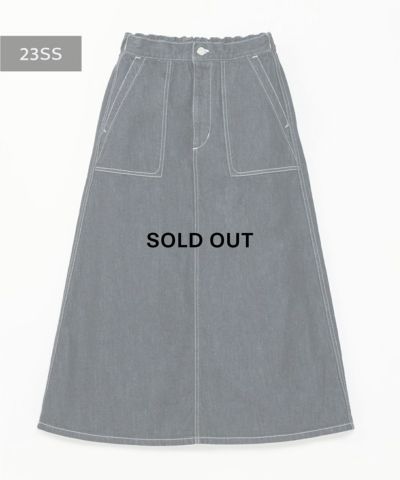 JOHN Denim Skirt Effect Trousers ジョン デニム 【送料込】 odessa