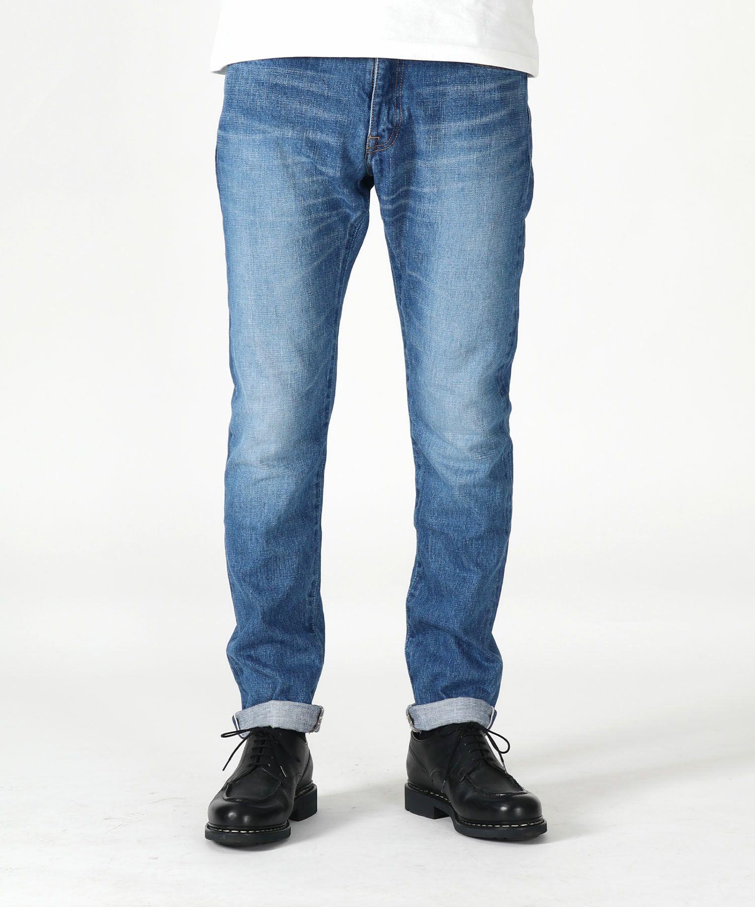 JAPAN BLUE JEANS】J214 テーパードモデル 14oz ブラックデニム 
