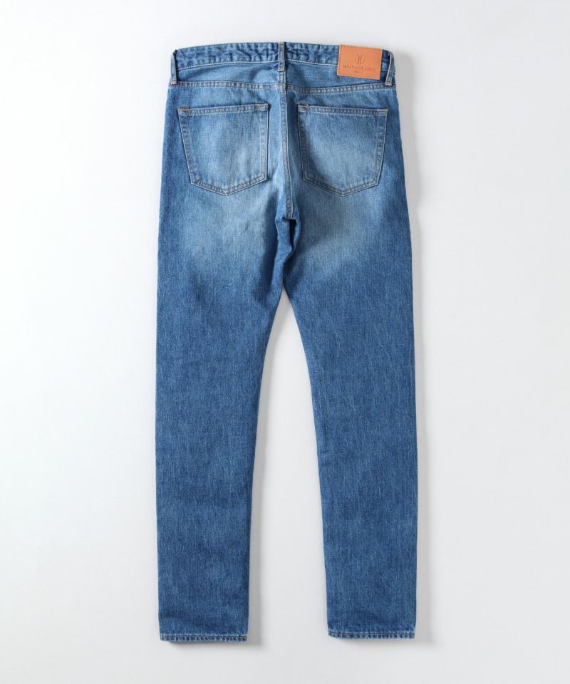 【JAPAN BLUE JEANS】J204(MID) テーパードモデル 12.5oz ソフトデニム セルヴィッチ Aging Wash |  デニム研究所 by JAPAN BLUE オンラインショップ