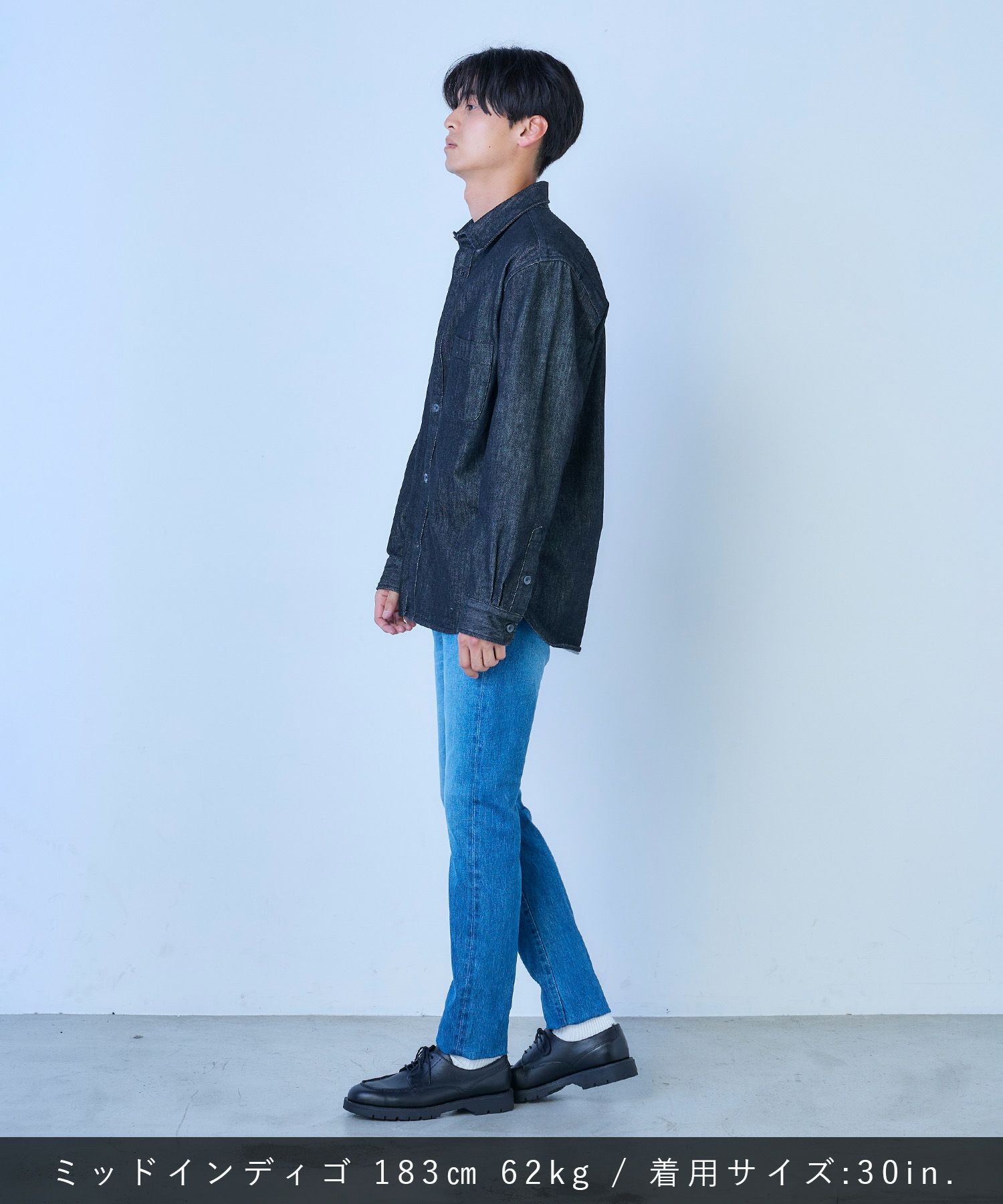 JAPAN BLUE JEANS】J204(MID) テーパードモデル 12.5oz ソフトデニム