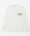 GTBバックプリント長袖Tシャツ ホワイト
