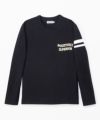 GTBバックプリント長袖Tシャツ ブラック