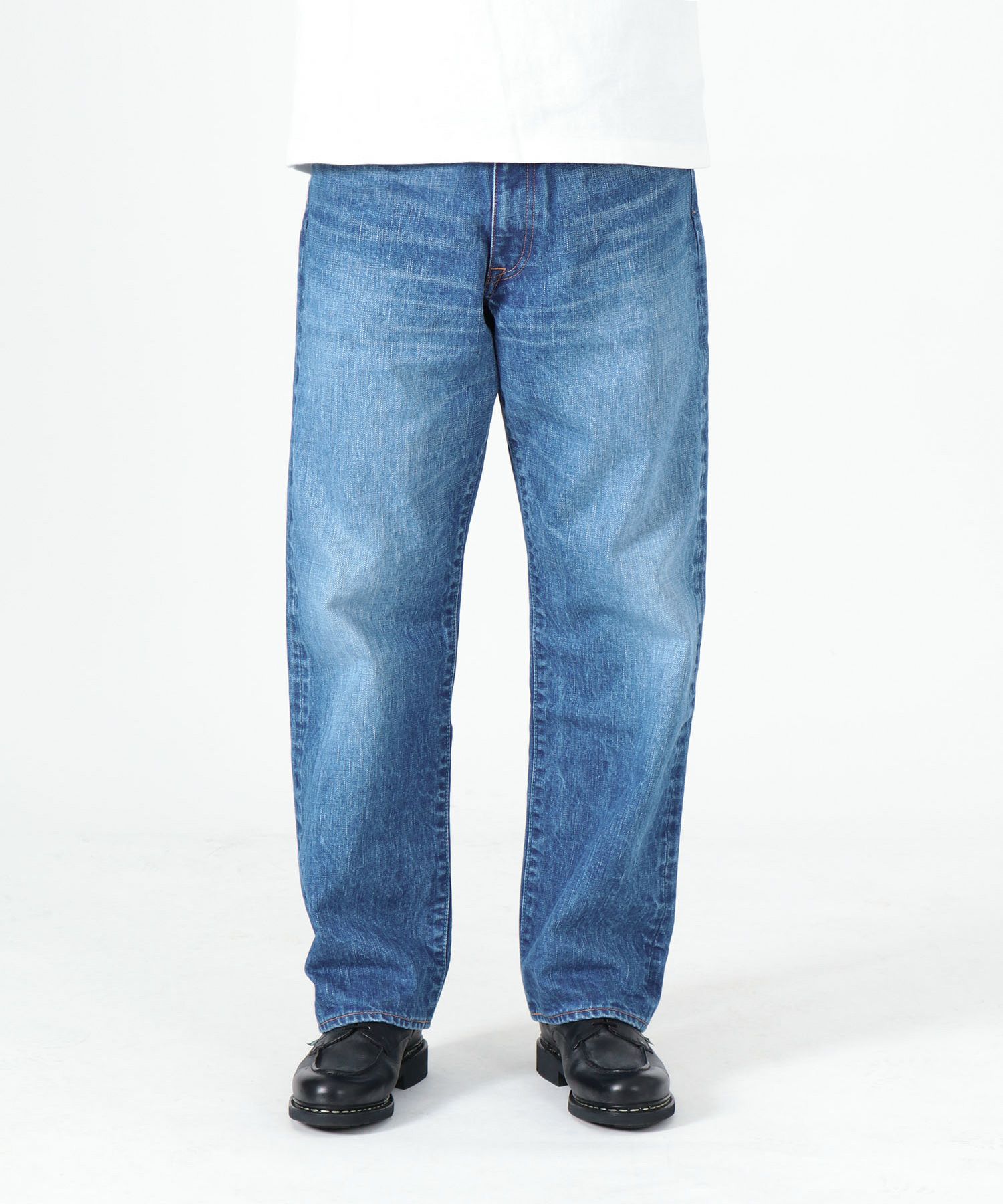 JAPAN BLUE JEANS】J501(MID) ルーズモデル 14.8oz ハードデニム 