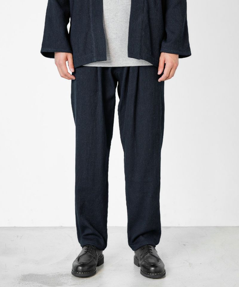 Wearing SASHIKO 5P WIDE TAPERED