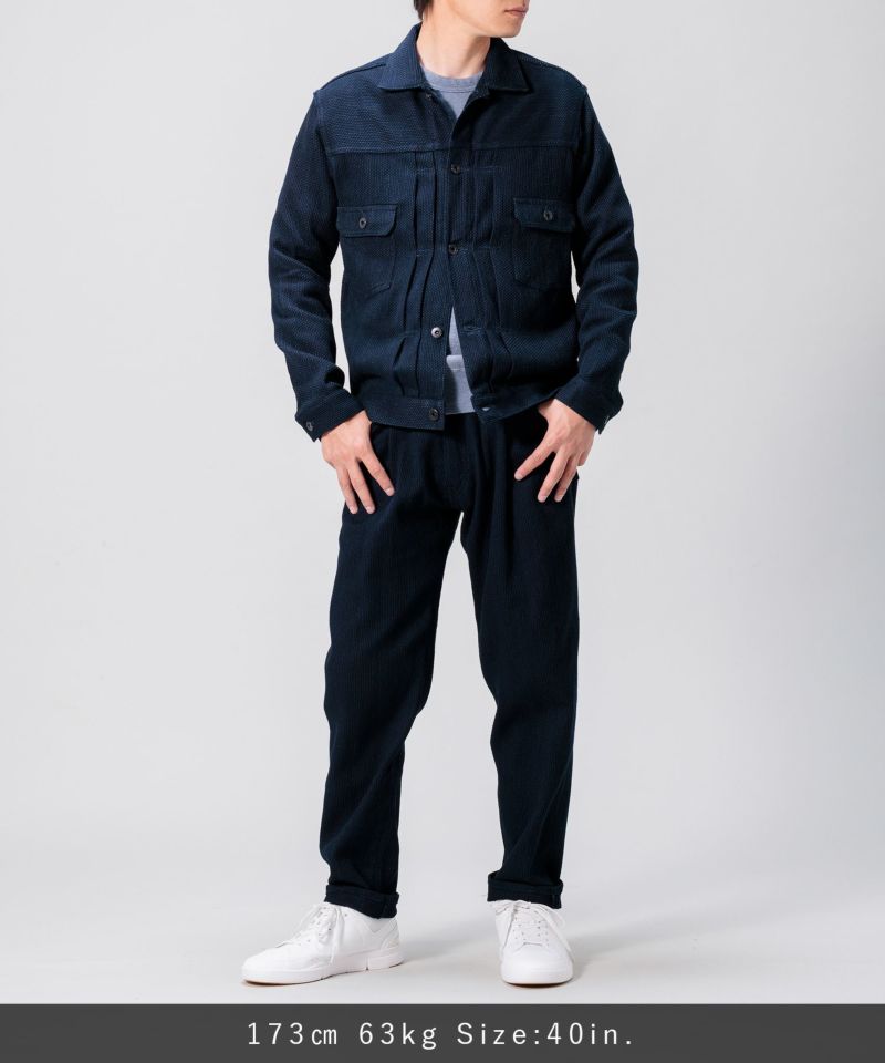 JAPAN BLUE JEANS】Sashiko 2nd Type Jacket 11oz インディゴ
