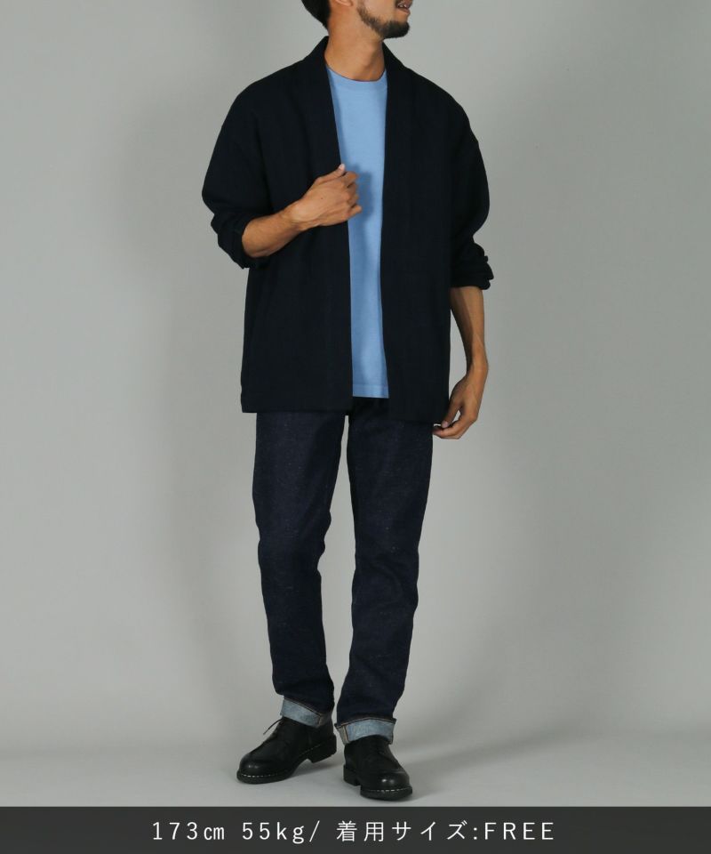 【JAPAN BLUE JEANS】/ 羽織 / 11oz インディゴ刺子 JAPAN BLUE JEANS/ジャパンブルージーンズ 刺子 羽織11oz