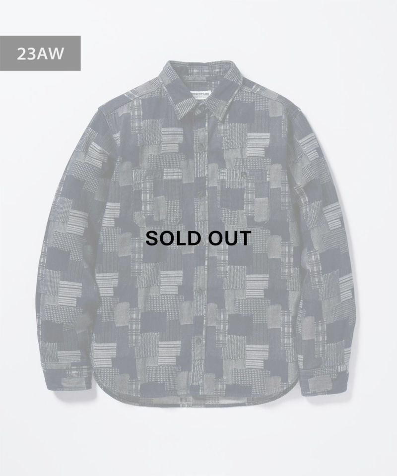 PATCHWORK-LIKE JACQUARD SHIRT ※9月16日発売予定