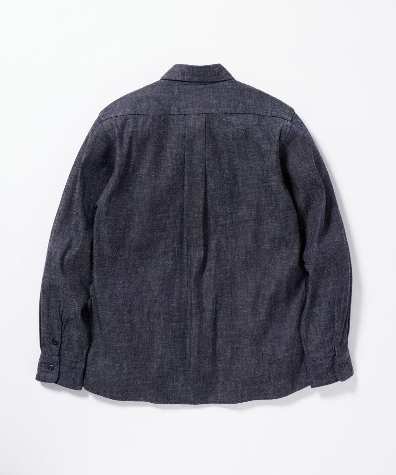 【桃太郎JEANS】8oz SELVEDGE DENIM SHIRT | デニム研究所 by JAPAN BLUE オンラインショップ