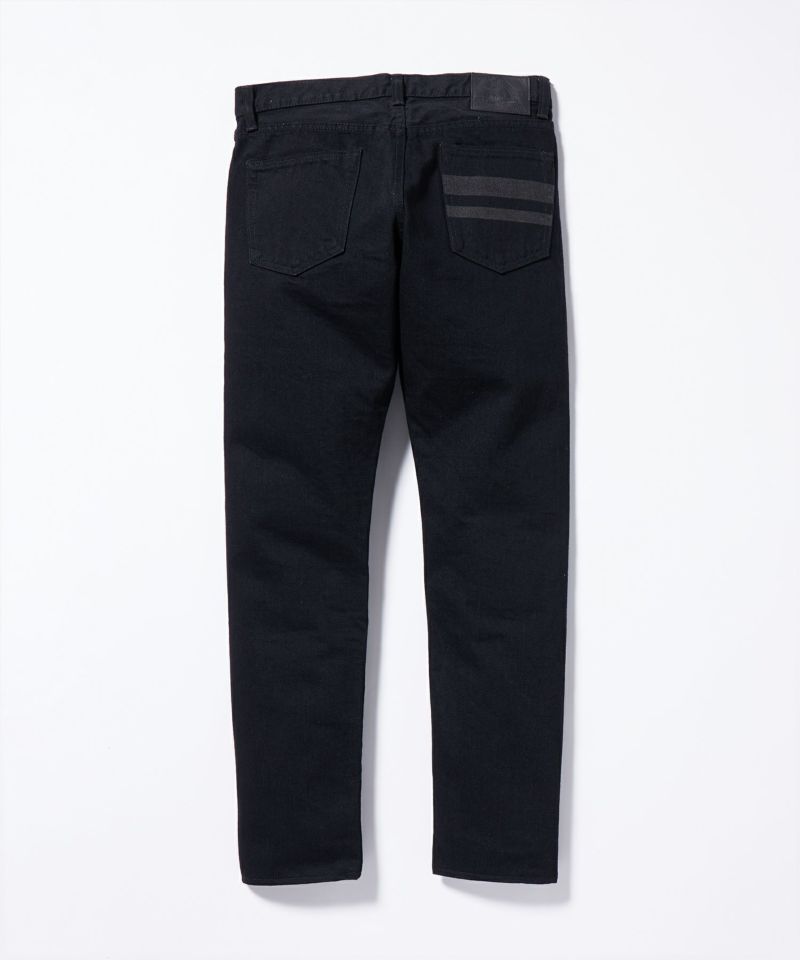 桃太郎JEANS】15.7oz SELVEDGE BLACK DENIM NARROW TAPERED | デニム