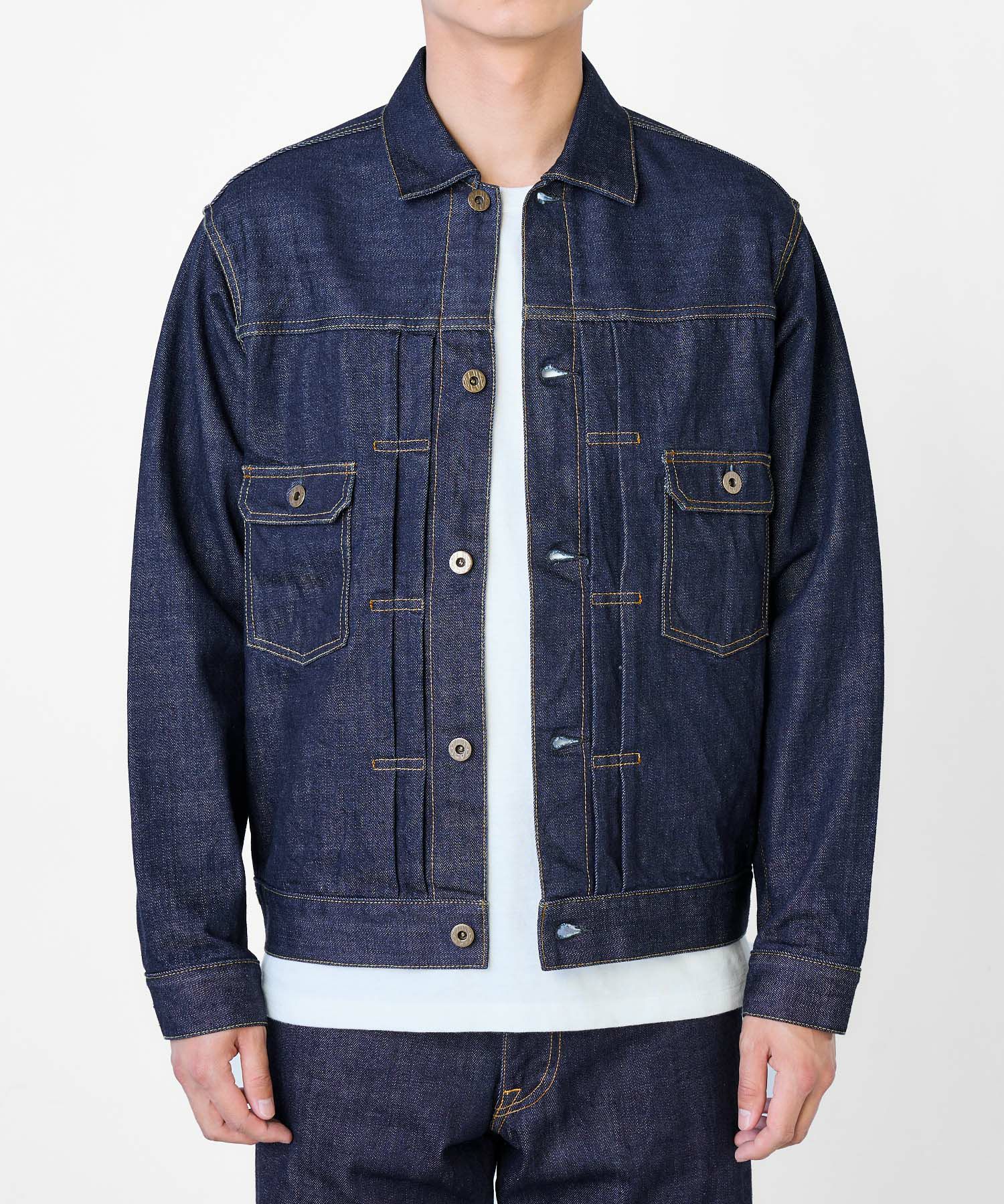 JAPAN BLUE JEANS】Type 2nd Denim Jacket 13.5oz スビンゴールド綿 