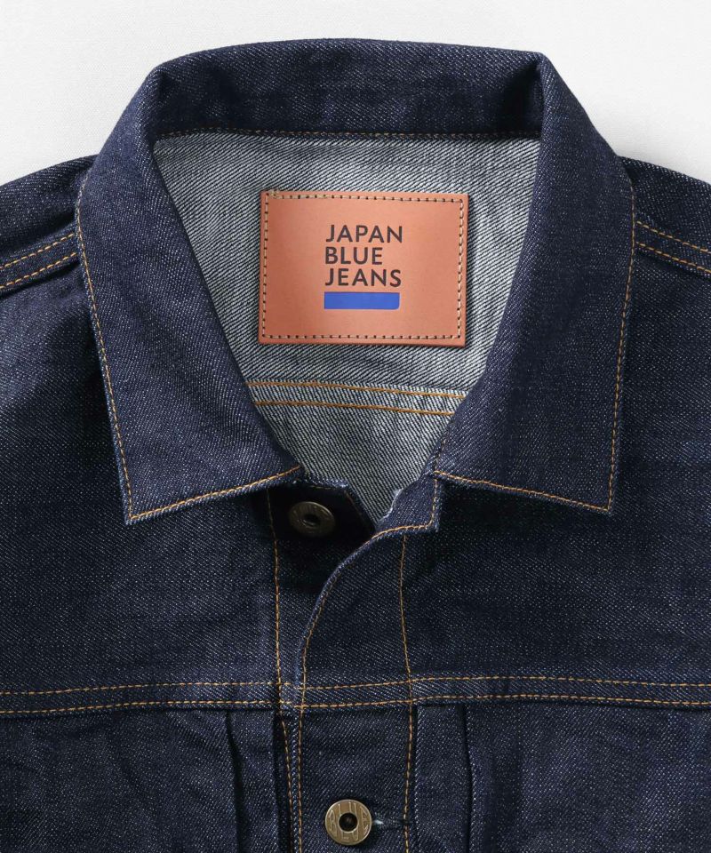 JAPAN BLUE JEANS】Type 2nd Denim Jacket 13.5oz スビンゴールド綿