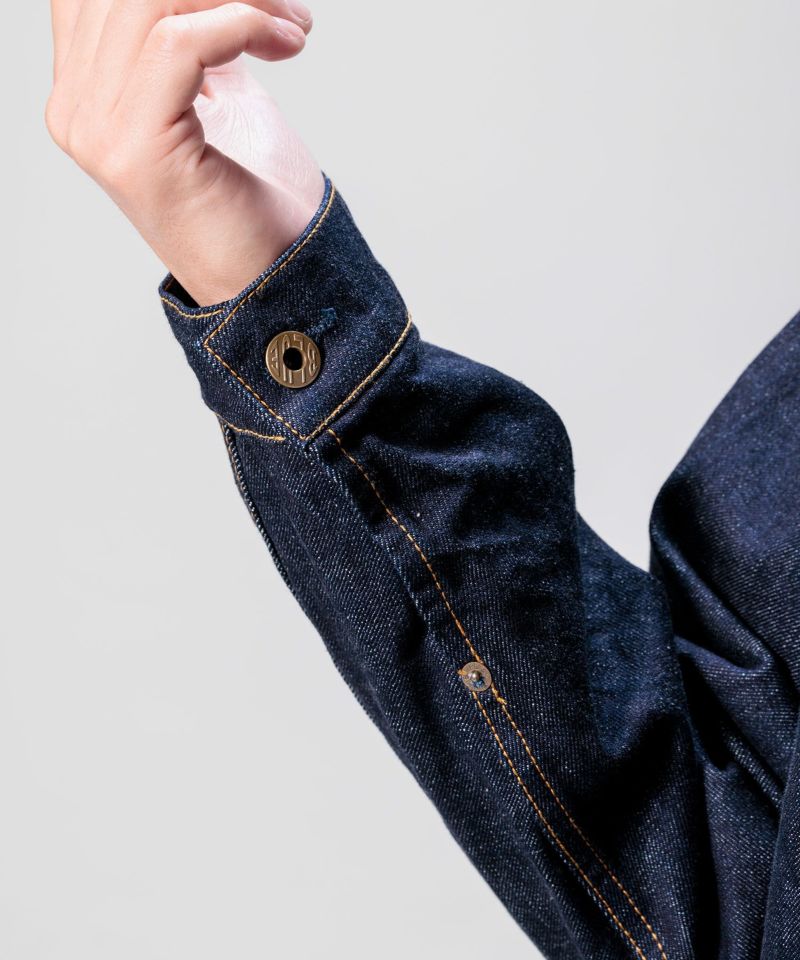 JAPAN BLUE JEANS】14.8oz Type1 Denim Jacket 14.8oz ハードデニム セルヴィッチ | デニム研究所 by JAPAN  BLUE オンラインショップ