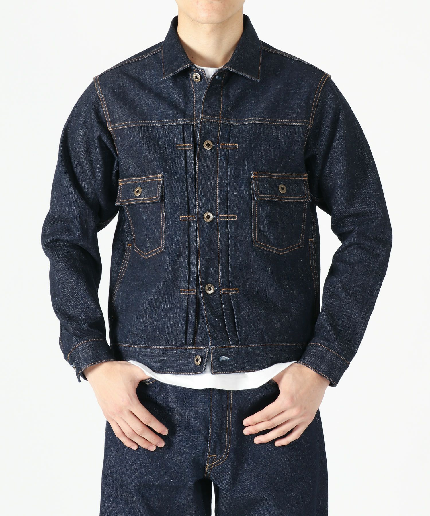 JAPAN BLUE JEANS】14.8oz Type 2 Denim Jacket 14.8oz ハードデニム  