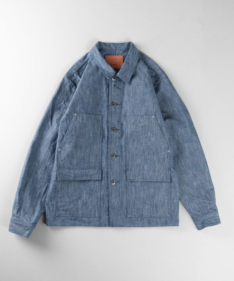 JAPAN BLUE JEANS】Heavy Chambray Cover All 14oz ヘビーシャンブレー 