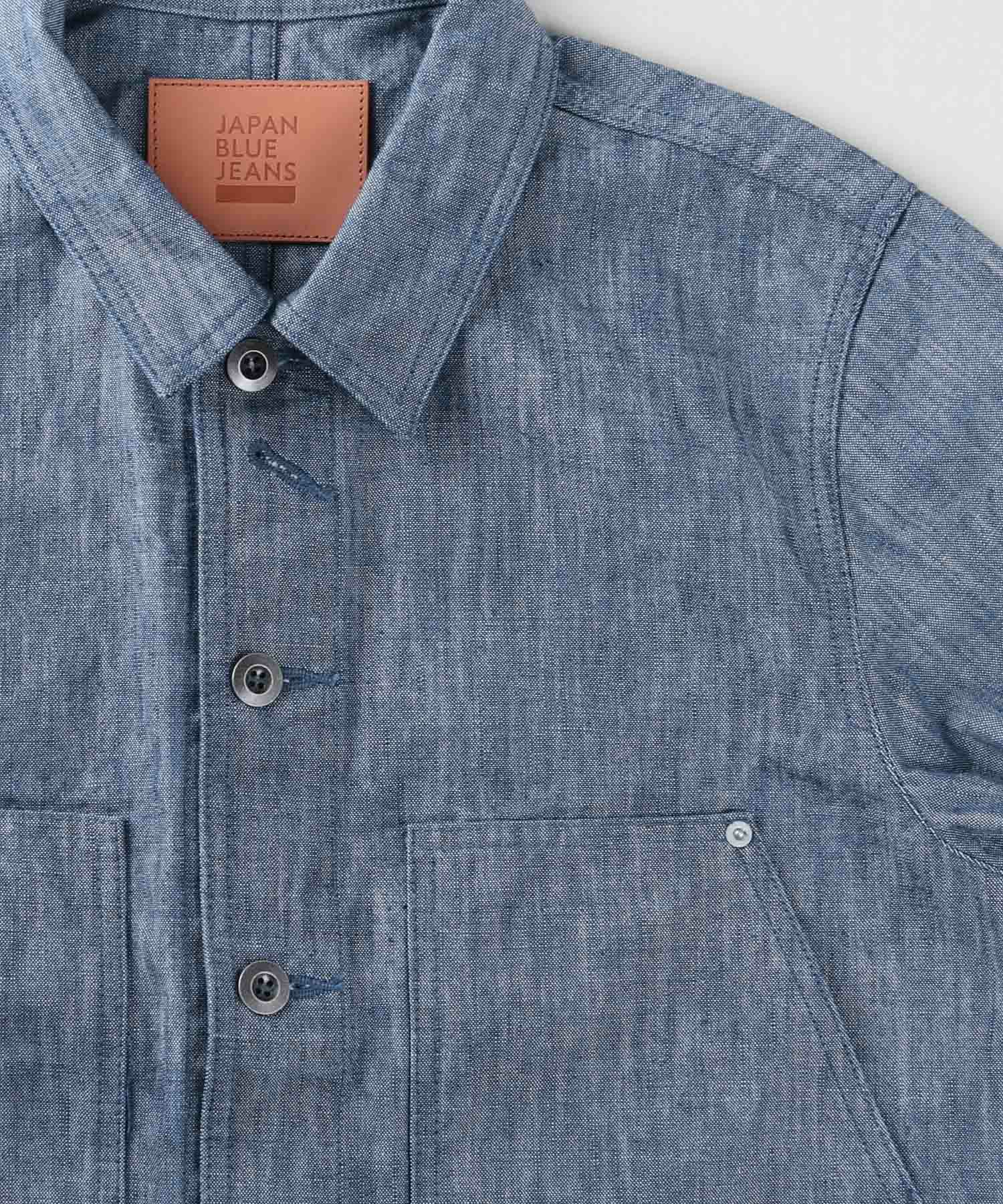 JAPAN BLUE JEANS】Heavy Chambray Cover All 14oz ヘビーシャンブレー 