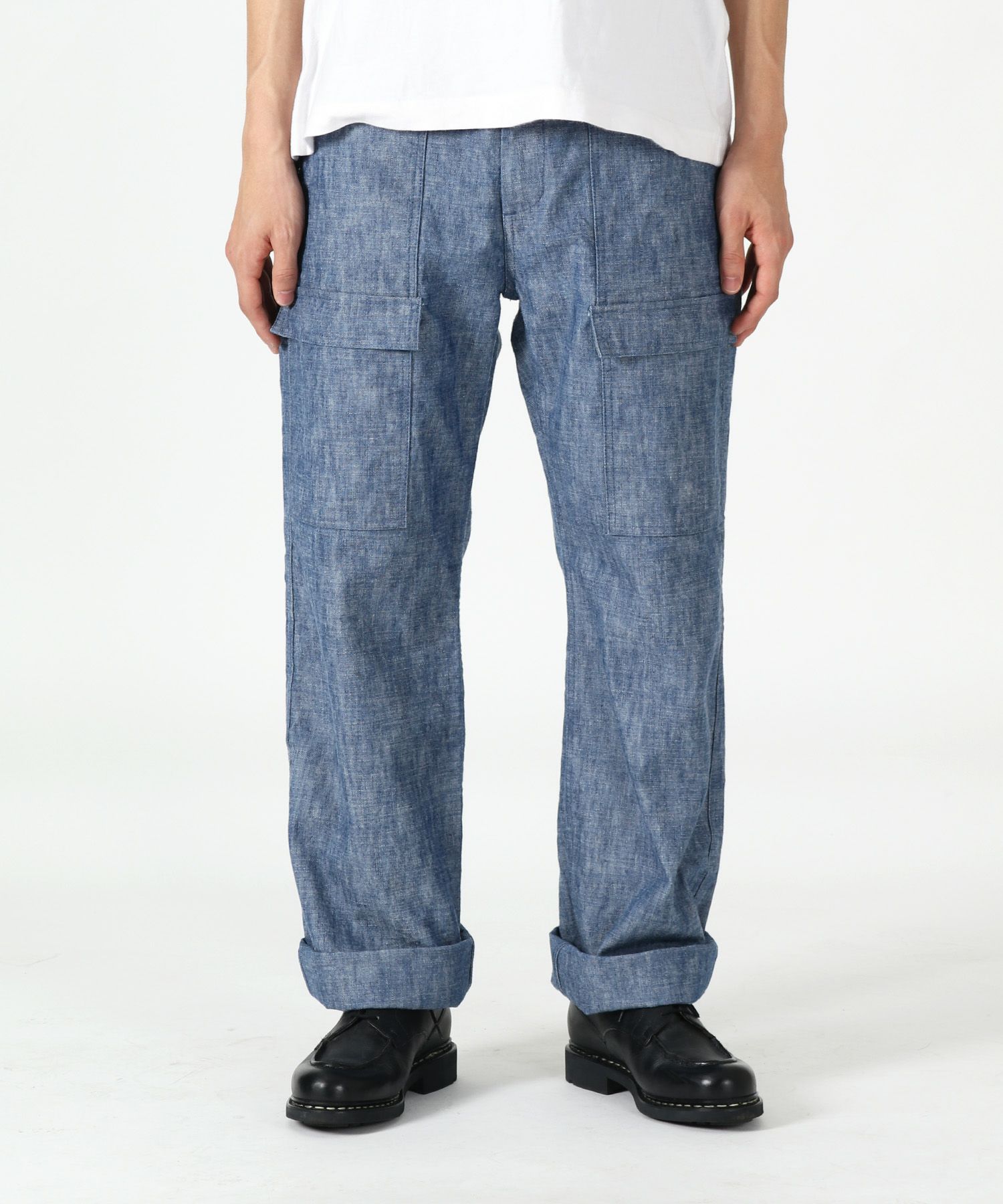 JAPAN BLUE JEANS】Heavy Chambray Bush Pants 14oz ヘビー 