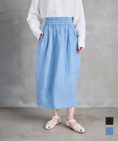 SETTO】COCOON SKIRT | デニム研究所 by JAPAN BLUE オンラインショップ