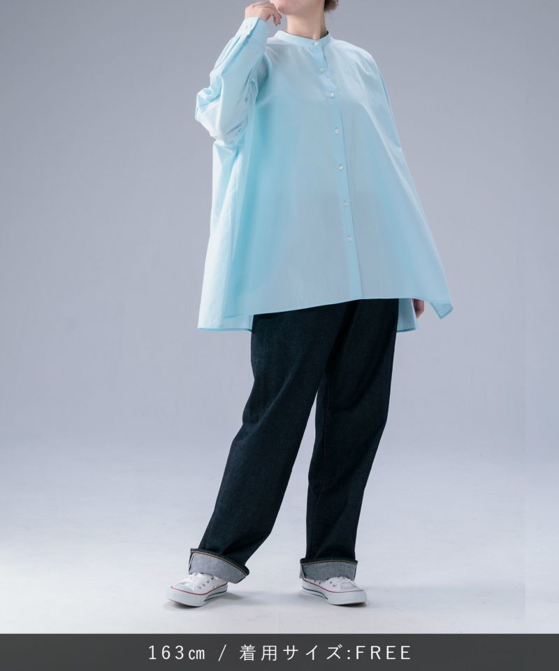 SETTO FARMS SHIRT 5分袖　サックス SETTO】SHIRT FARMS SHIRT ホワイト