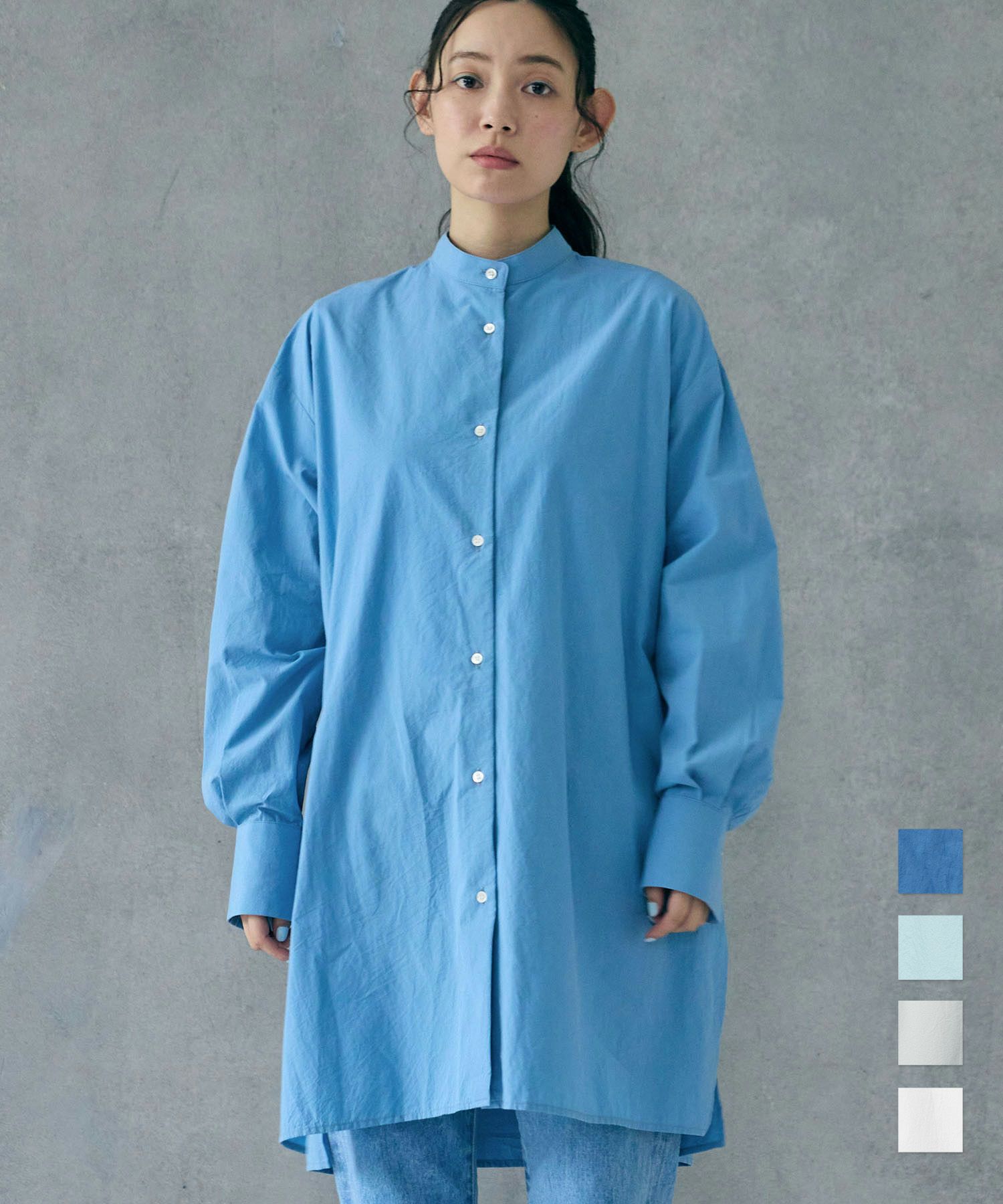 SETTO】MIDDLE SHIRT | デニム研究所 by JAPAN BLUE オンラインショップ