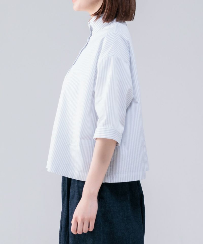 【SETTO】SETO SHIRT　サックス SETTO】SETO SHIRT | デニム研究所 by JAPAN BLUE オンライン
