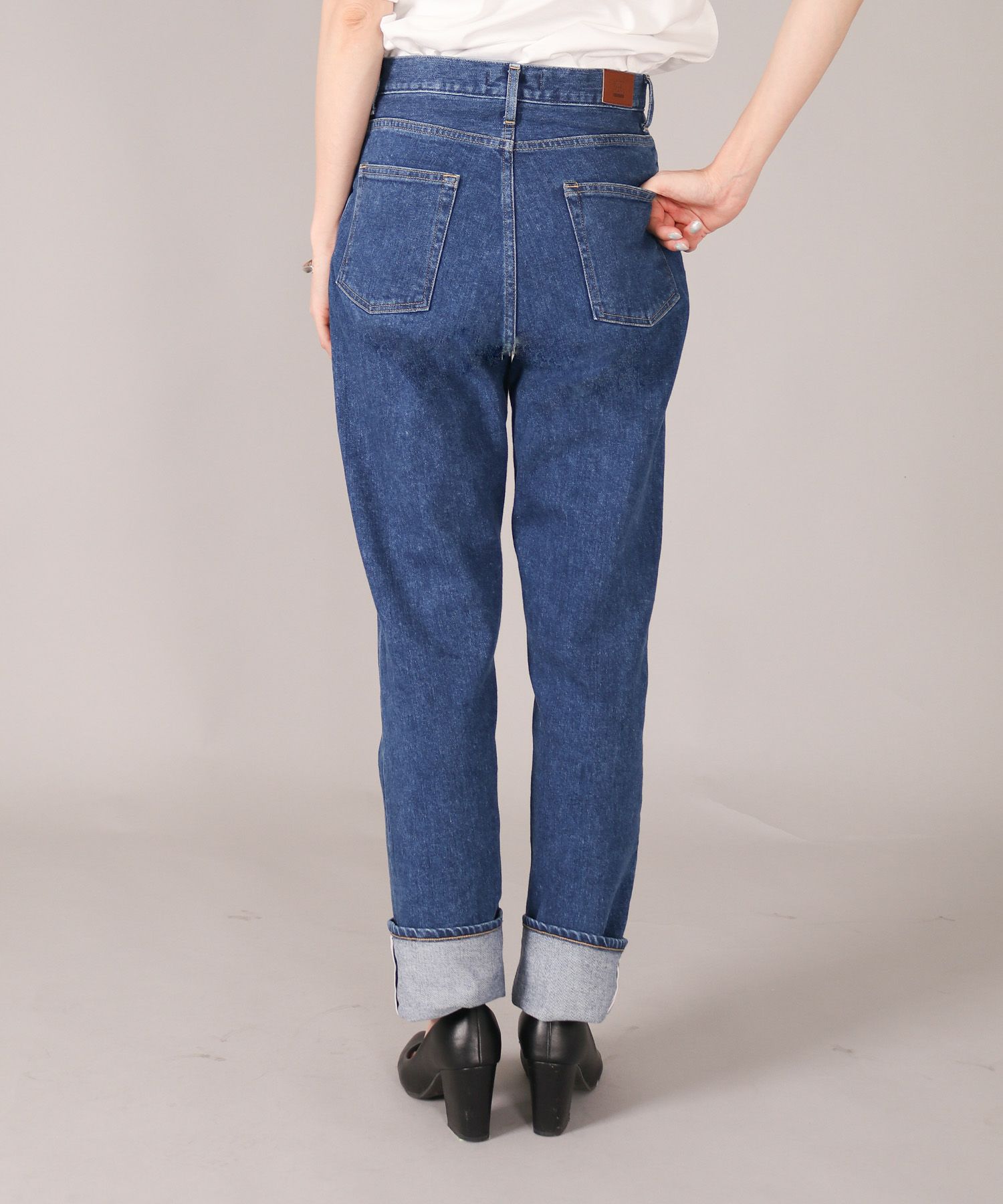 JAPAN BLUE JEANS】JUAG1001(MID) / High waist Straight | デニム研究 
