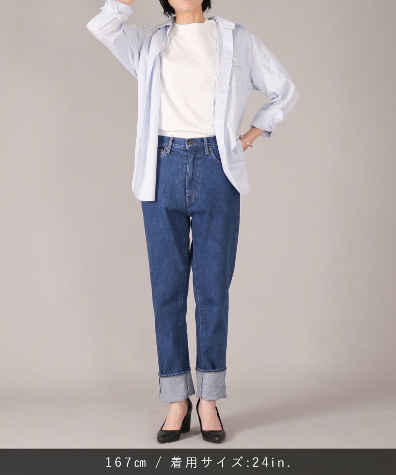 JAPAN BLUE JEANS】JUAG1001(MID) / High waist Straight