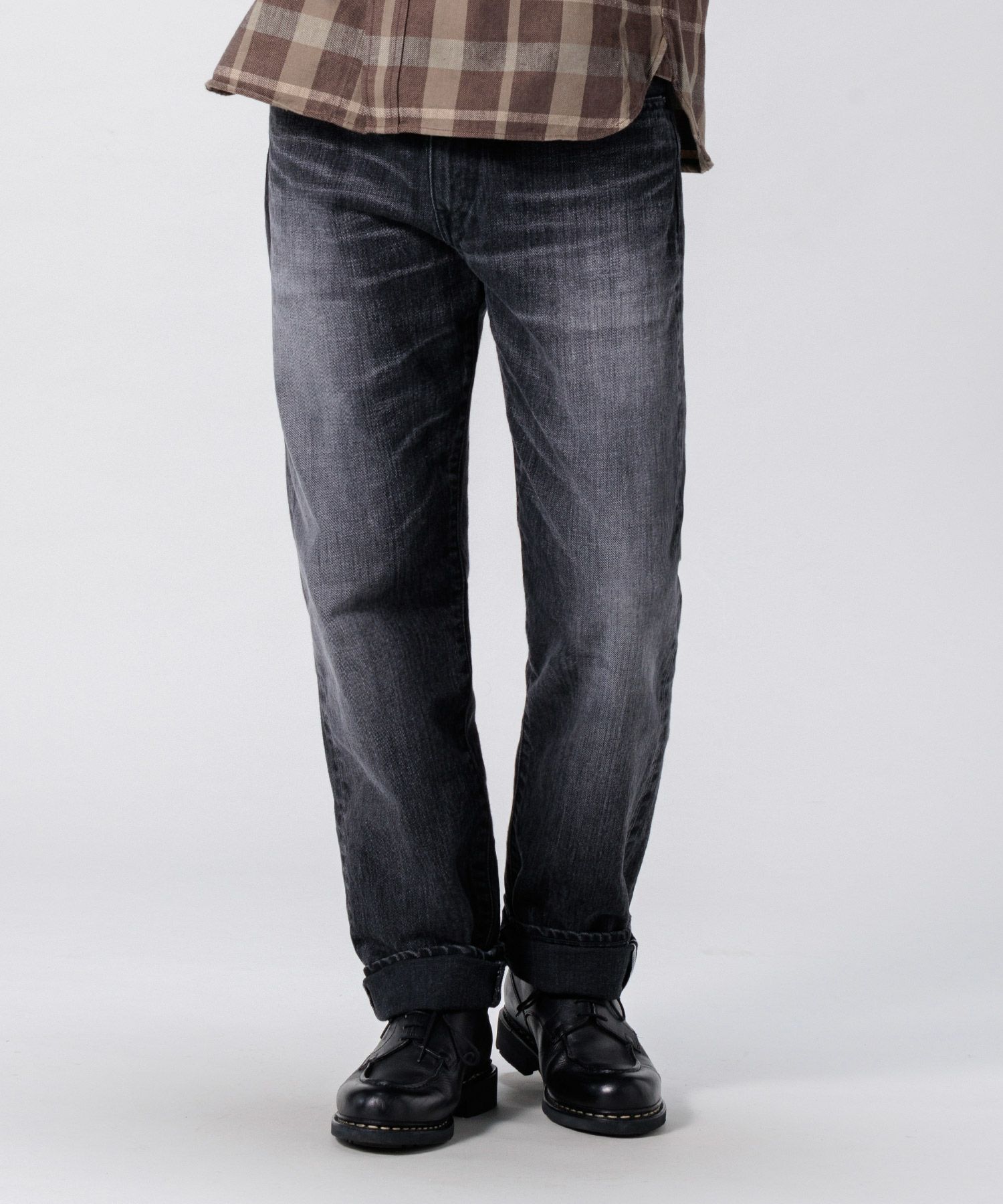 JAPAN BLUE JEANS】J414クラシックストレートモデル14oz ブラック 