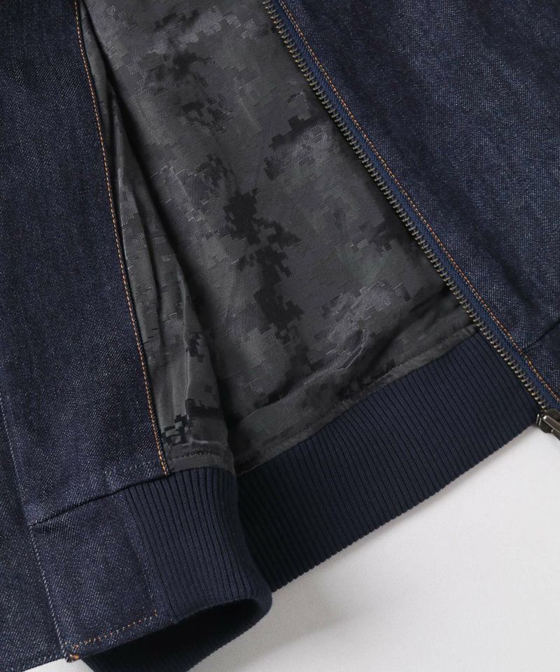 13oz Denim Bomber Jacket裏地