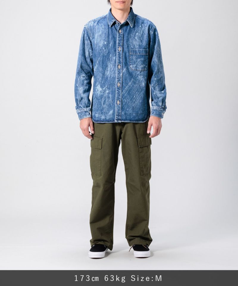 JAPAN BLUE JEANS】13oz Denim Shirt 13oz ナチュラルデニム