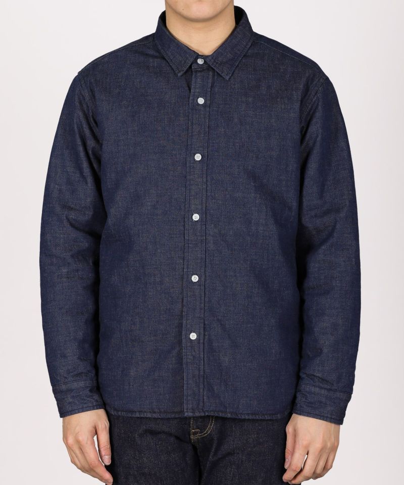 JAPAN BLUE JEANS】8oz Denim Padded Shirts | デニム研究所 by
